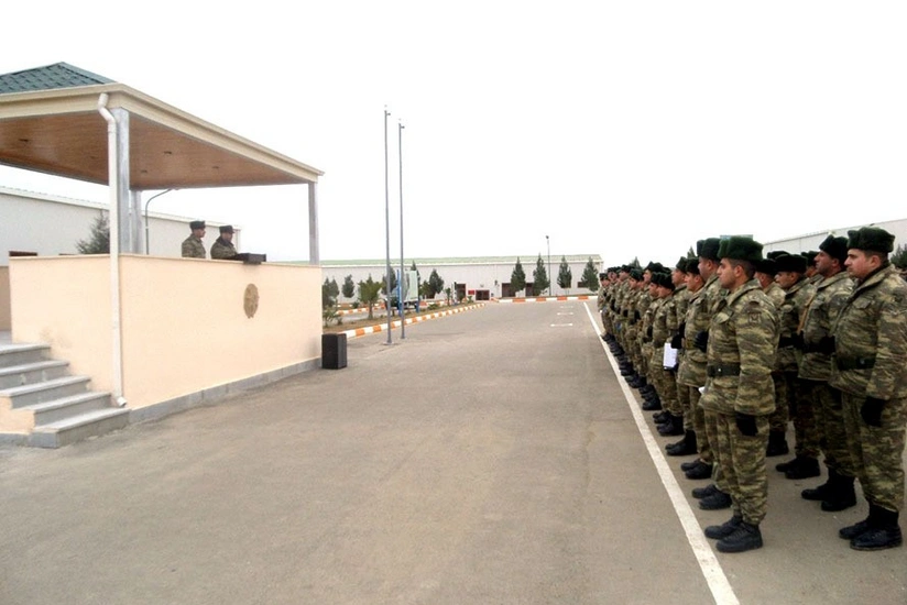 Cəbhə xəttində xidmət edən daha bir qrup hərbçi ehtiyata buraxılıb