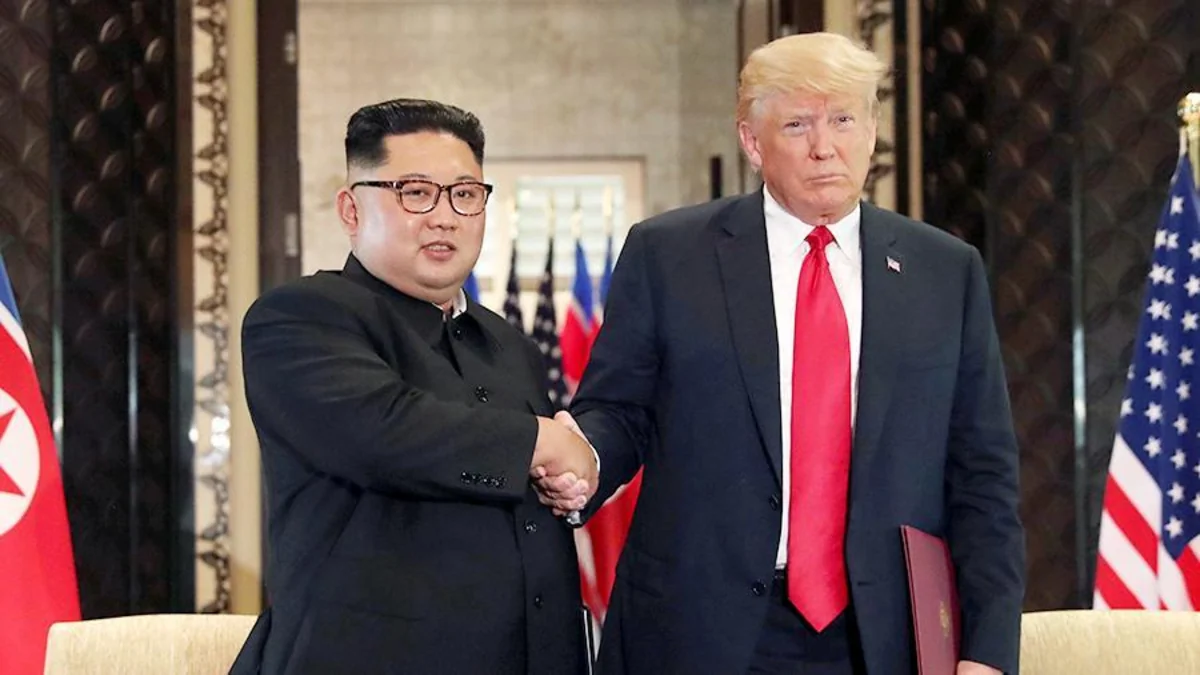 Yaxın vaxtlarda Kim Çen Inla Donald Trampın görüşü olacaq