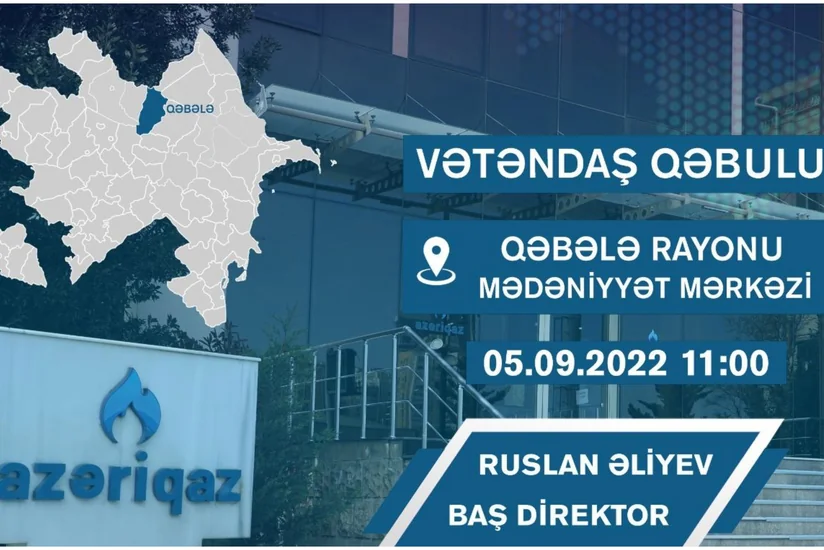 “Azəriqaz”ın baş direktoru Qəbələ və Oğuz sakinləri ilə görüşəcək