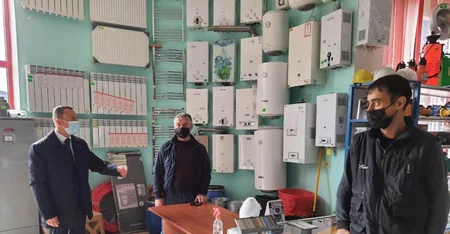 Gəncədə küçə, prospekt və yollar dezinfeksiya edilir