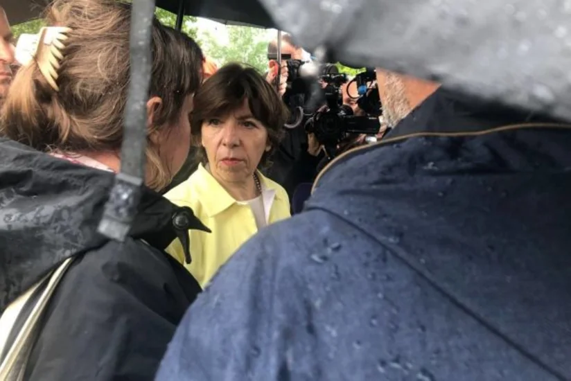 Fransanın xarici işlər naziri Buçaya səfər edib