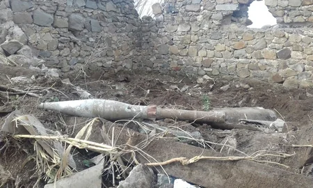Cocuq Mərcanlıda 484 ədəd qəlpə və tank əleyhinə raket aşkarlanıb
