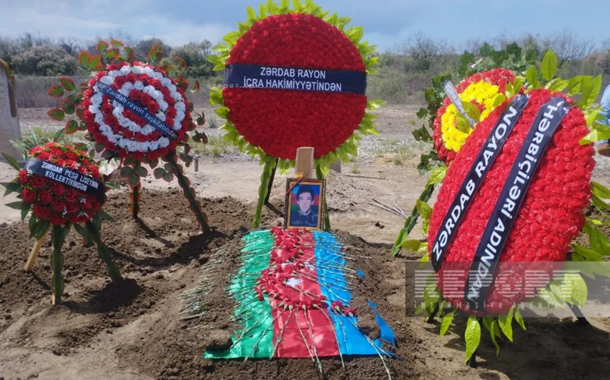 В Зардабском районе простились с шехидом I Карабахской войны Абузером Аббасовым