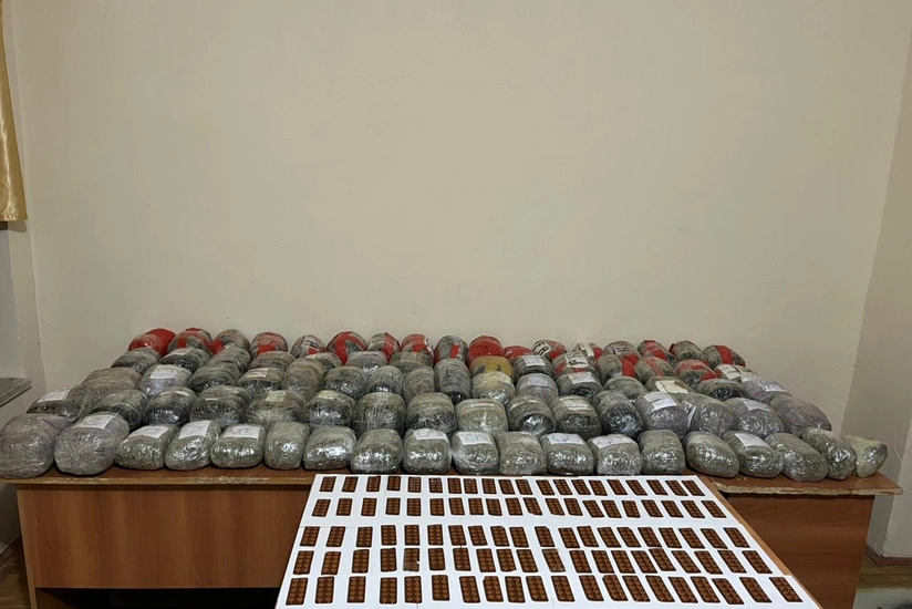 Azərbaycana 80 kq narkotik vasitənin keçirilməsinin qarşısı alınıb