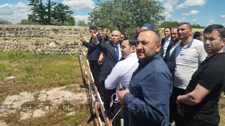 Gürcüstandan gələn azərbaycanlı din xadimləri Ağdam cümə məscidində olublar