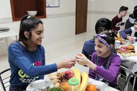 Heydər Əliyev Fondunun təşəbbüsü ilə kimsəsiz və xüsusi qayğıya ehtiyacı olan uşaqlar üçün Novruz şənlikləri keçirilib