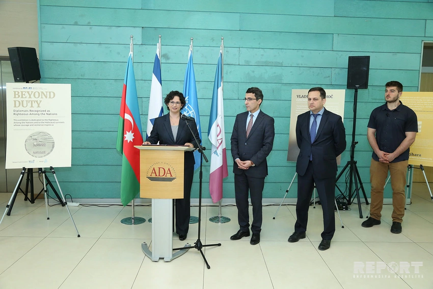 Bakıda Beynəlxalq Holokostu Anma Gününə həsr olunmuş sərgi açılıb