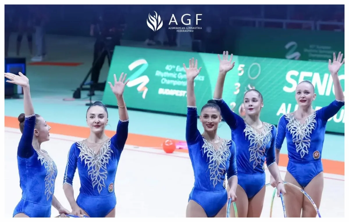 Azerbaijani rhythmic gymnasts ready for action in Zaragoza
