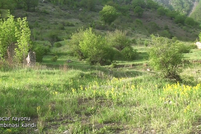 Footage from Gasimbinesi village of Kalbajar
