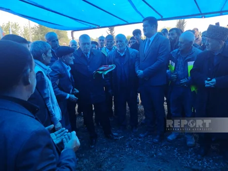 Sabirabadda Birinci Qarabağ müharibəsinin şəhidi dəfn edilib - YENİLƏNİB