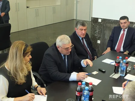 Azərbaycan Milli Məclisinin deputatı Gürcüstan parlamentində görüşlər keçirib