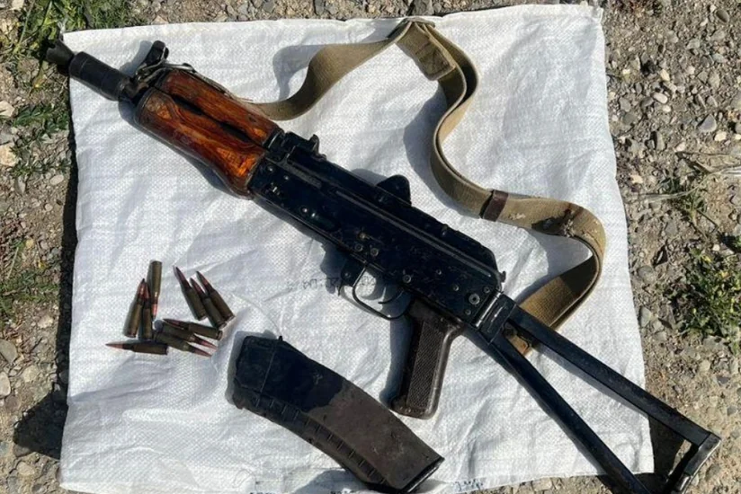 Binəqədidə AKS markalı avtomat tapılıb