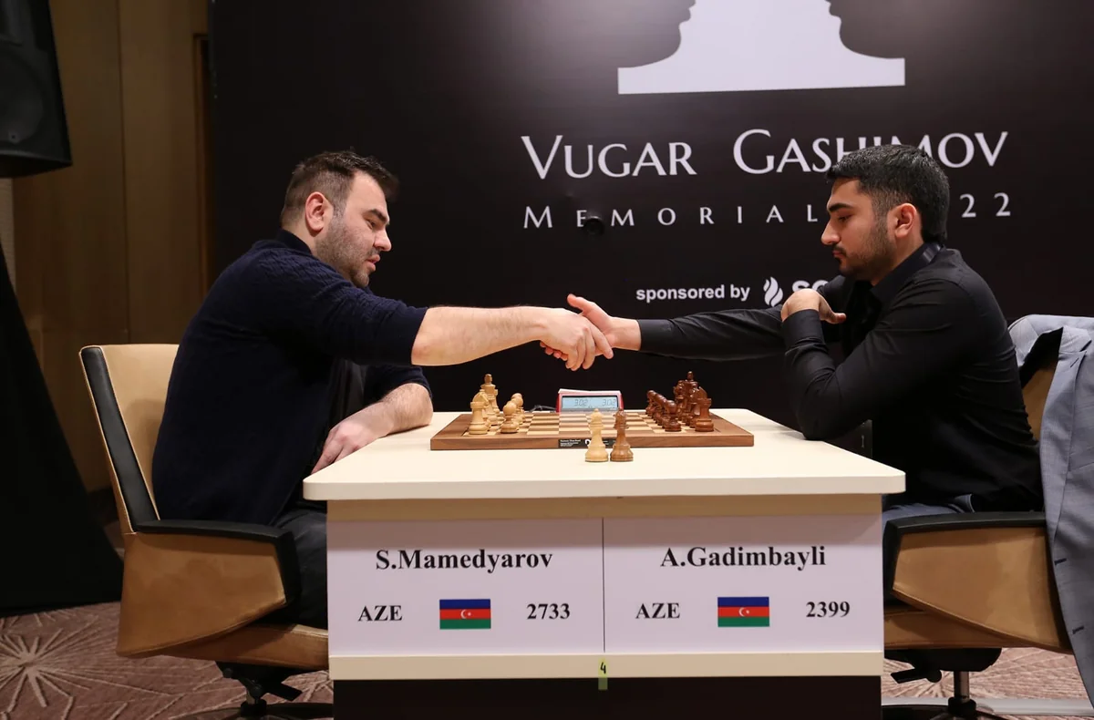 Vüqar Həşimov Memorial-2022də blits yarışlarına start verilib