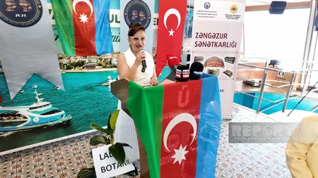 İstanbulda “Valide Sultan” gəmisində “Zəngəzur sənətkarlığı” sərgisi keçirilib