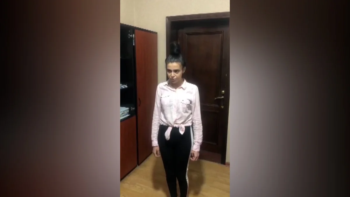 Bakıda həyətində narkotik becərən qadın saxlanıldı - VİDEO