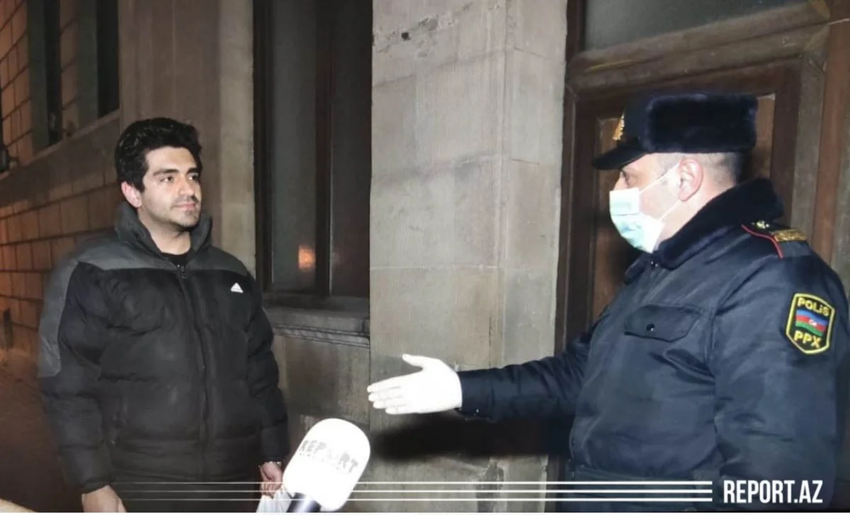 Bakıda xüsusi karantin rejimini pozanlarla bağlı reyd keçirildi - VİDEOREPORTAJ - YENİLƏNİB