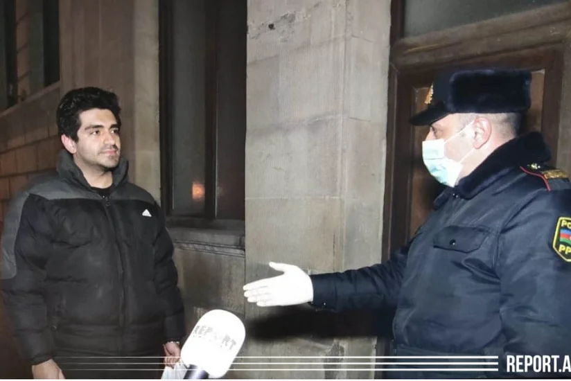 Bakıda xüsusi karantin rejimini pozanlarla bağlı reyd keçirildi - VİDEOREPORTAJ - YENİLƏNİB