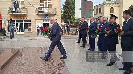 Tərtərdə Heydər Əliyevin 100 illik yubileyi qeyd edilib