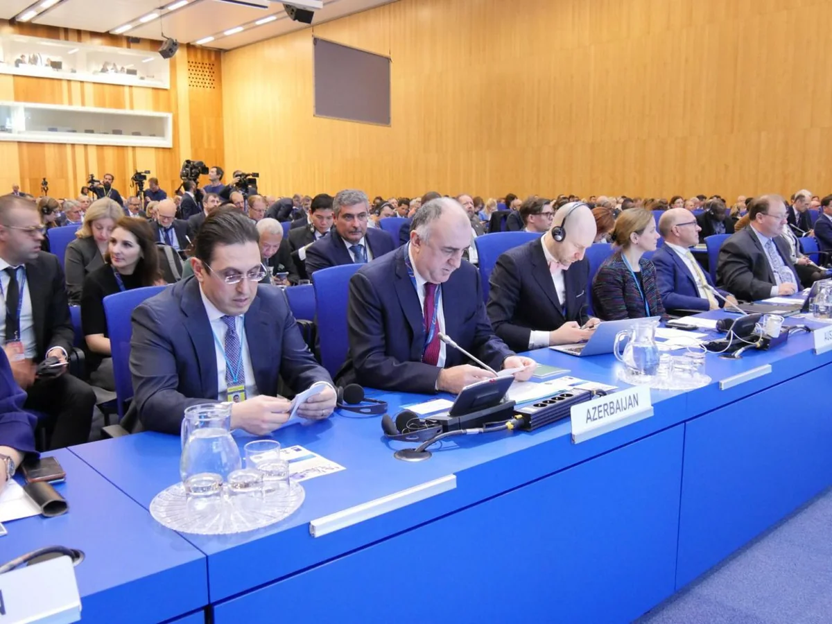 Elmar Məmmədyarov beynəlxalq konfransda Ermənistanı ittiham edib