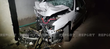 ДТП в Шеки, есть пострадавшие