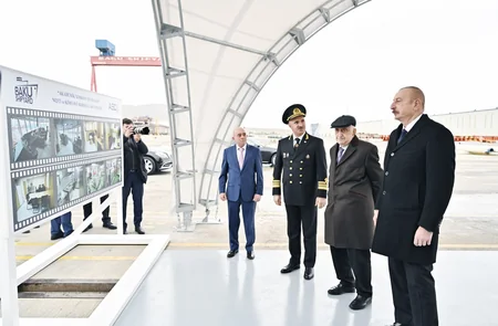“Academician Khoshbakht Yusifzade” tanker commissioned. President Ilham Aliyev attends ceremony - UPDATED