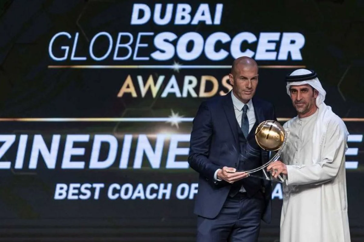 Globe Soccer Awards: Ronaldu ilin ən yaxşı futbolçusu, Zidan məşqçisi, Real isə klubu seçilib