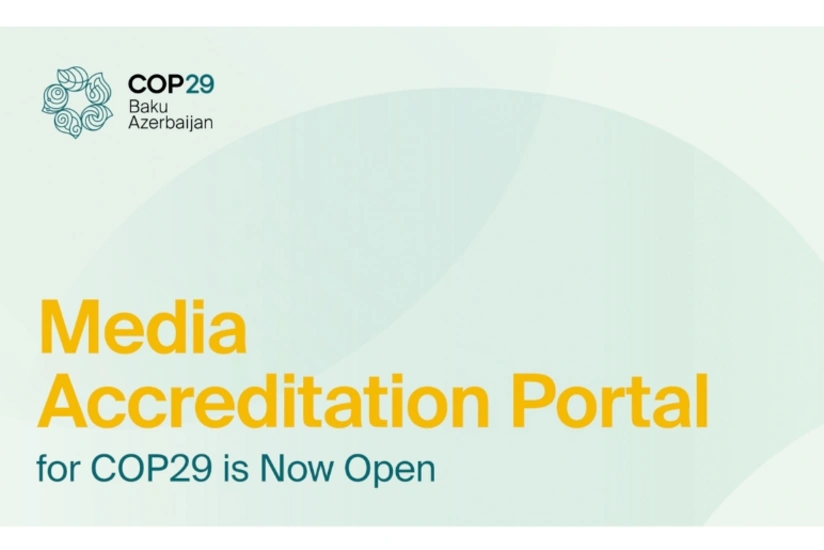 Media accreditation portal for COP29 is now open