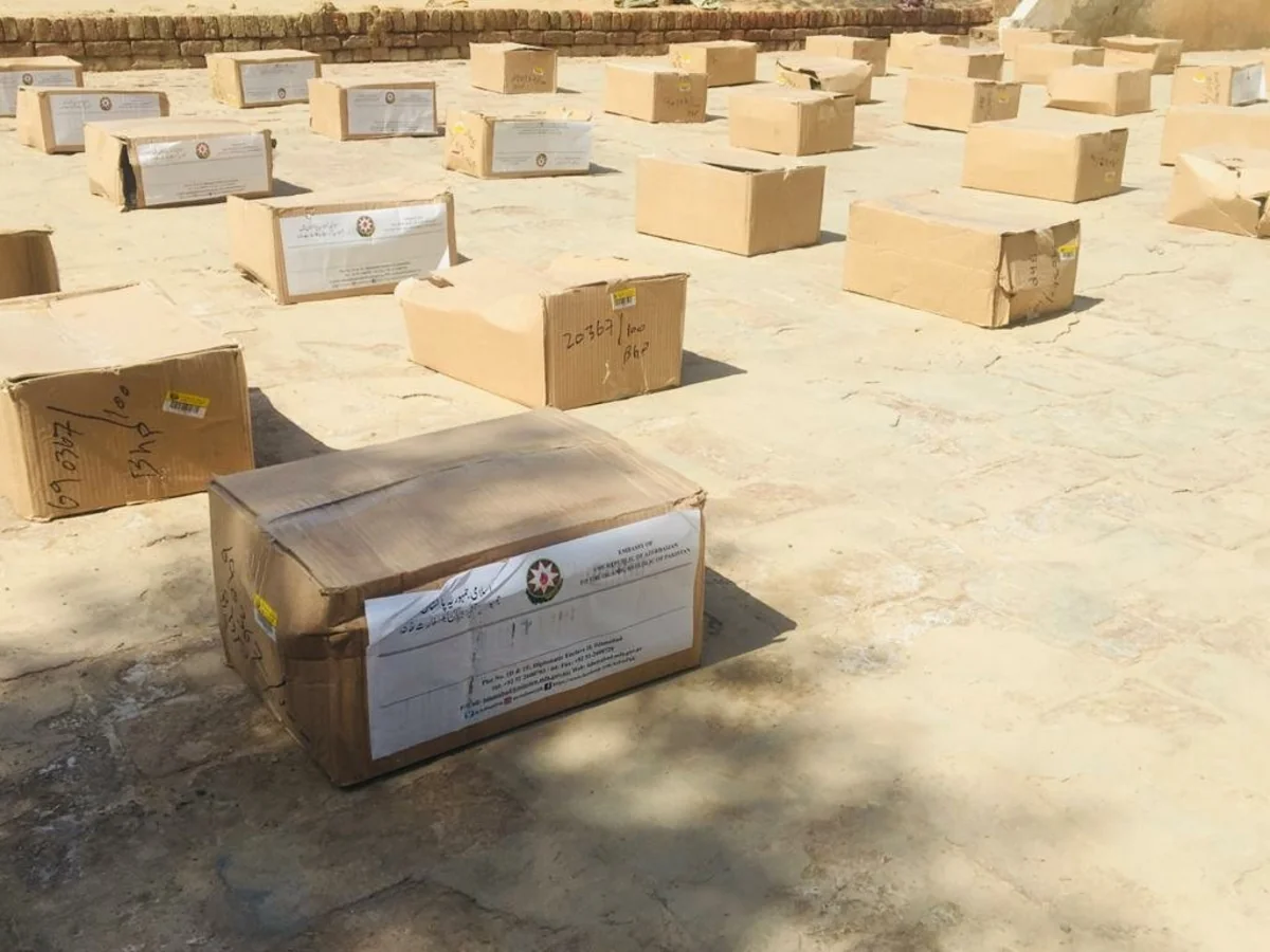 Azerbaijani Embassy assists 400 families