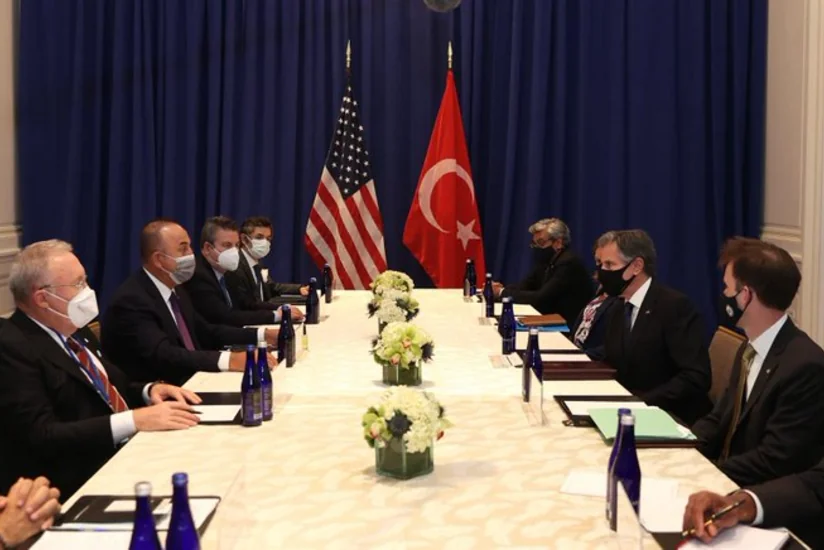 Чавушоглу и Блинкен обсудили ситуацию на Кавказе