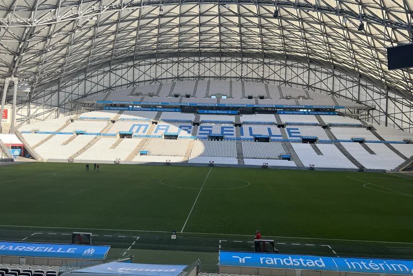 Qarabağın məşqçisi Marselin oyununu stadiondan izləyib