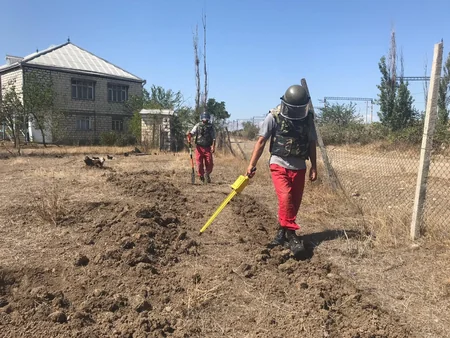 Ağstafada 29 ədəd “Qrad” raketi aşkar olunub