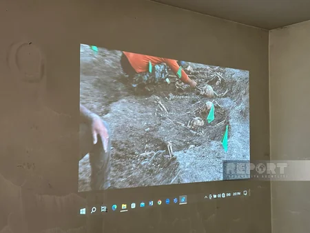 Media reps visit site of mass grave discovery in Azerbaijan’s Shusha