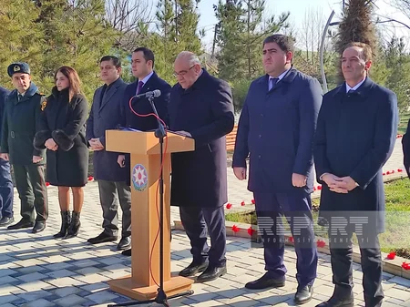 Zərdabda Xocalı soyqırımının ildönümü ilə bağlı anım mərasimi keçirilib