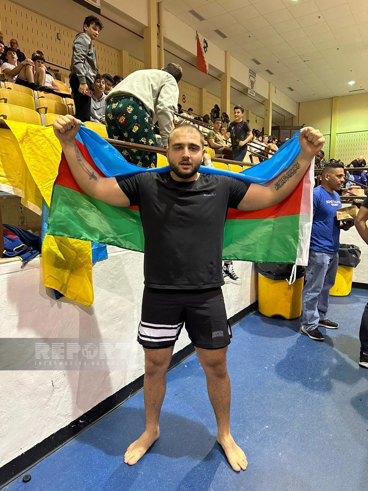 Azərbaycanlı idmançılar ABŞ-də qrapplinq üzrə dünya çempionatında qızıl və gümüş medallar qazanıblar
