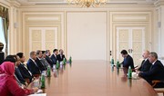 Ilham Aliyev receives delegation led by Pakistani National Assembly speaker