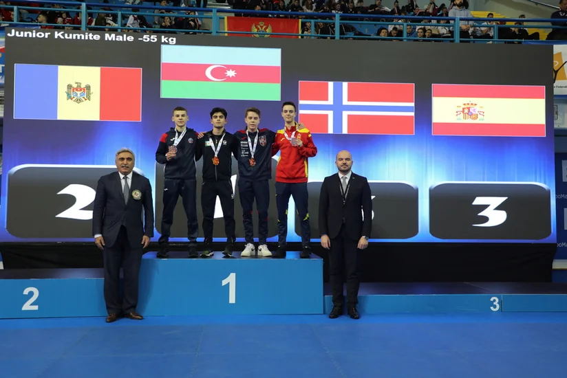 Azərbaycan karateçiləri Avropa çempionatında 6 medal qazanıb