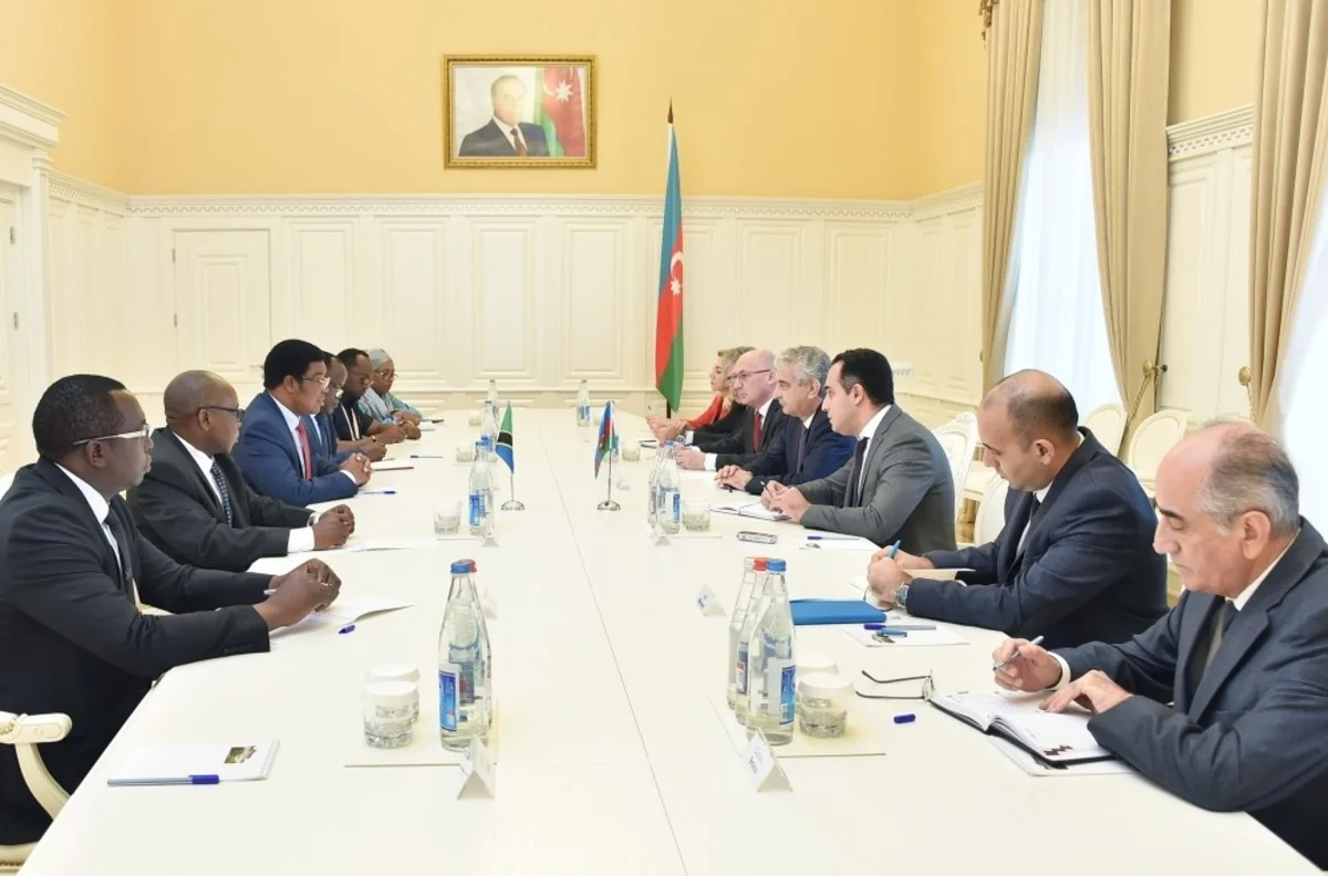 Əli Əhmədov Tanzaniyanın Baş Naziri ilə görüşüb