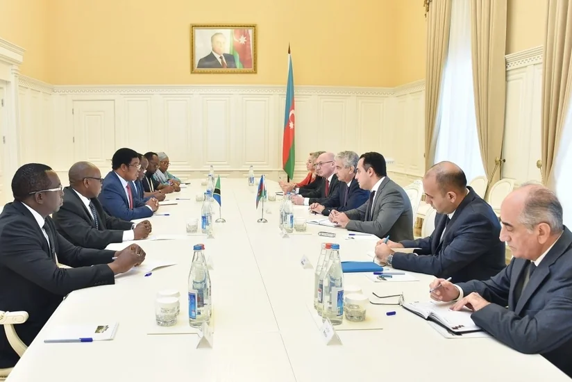 Əli Əhmədov Tanzaniyanın Baş Naziri ilə görüşüb