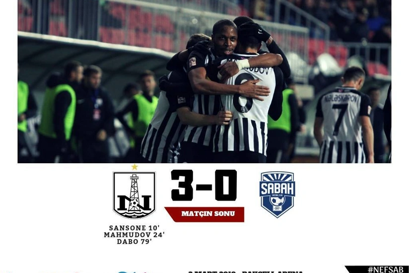 Neftçi Sabahı darmadağın edərək, vahid liderə çevrilib