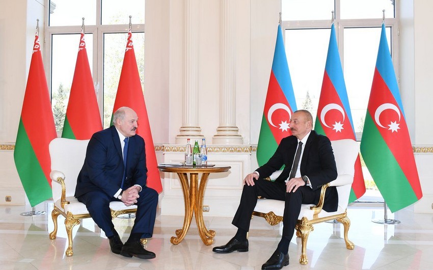 Azərbaycan Prezidenti: Bizim münasibətlərimiz artıq zamanın sınağından çıxıb