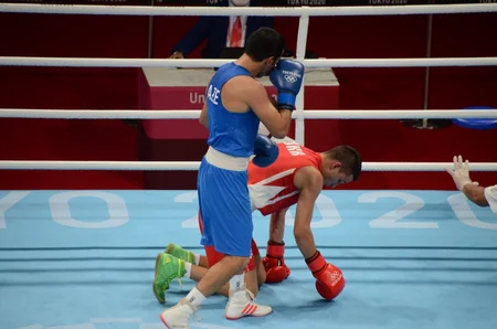 Tokio-2020: Boksçumuz qələbə qazanaraq Ermənistan təmsilçisinə rəqib oldu