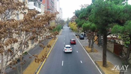 Bakının Tofiq Abbasov küçəsi təmir edilib
