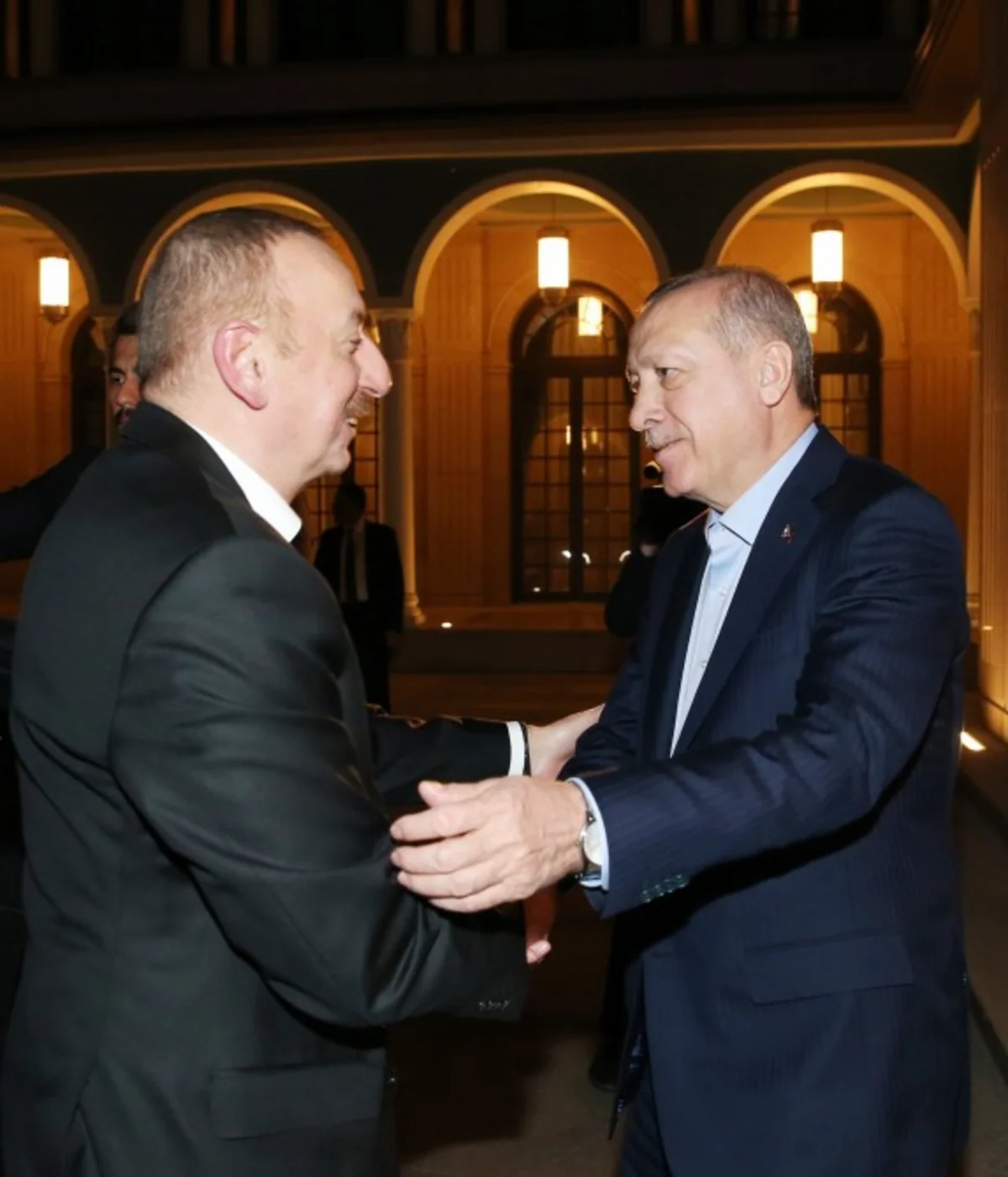 Prezident İlham Əliyev və Rəcəb Tayyib Ərdoğan birgə şam ediblər