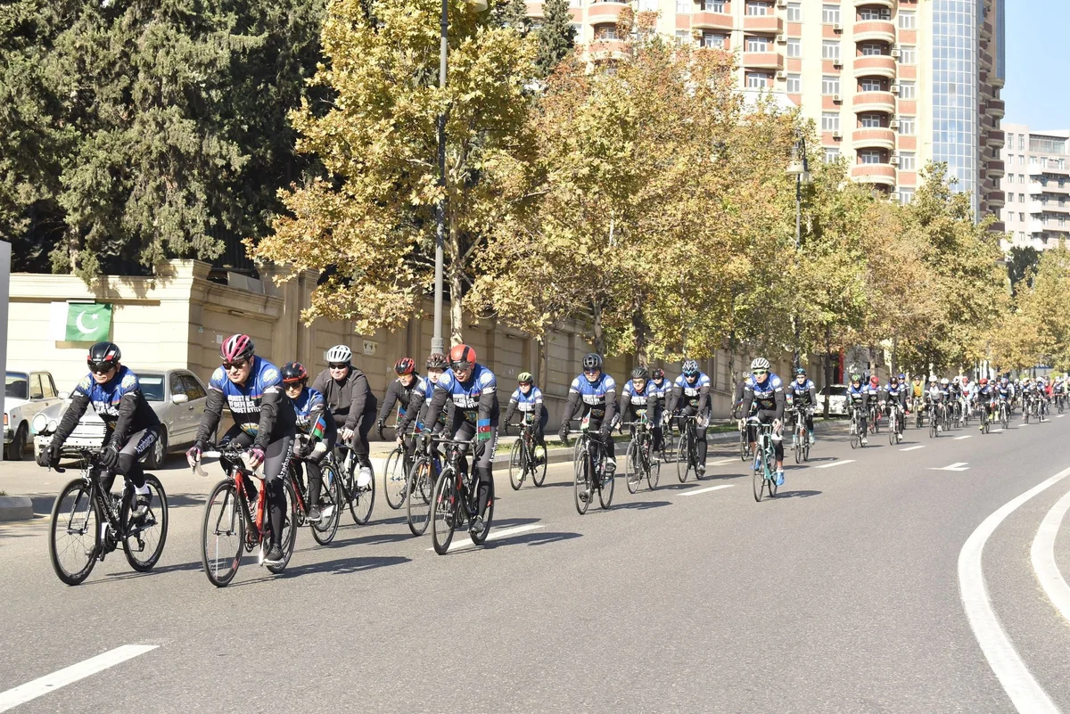 Zəfər Gününə həsr olunmuş veloyürüş təşkil edilib