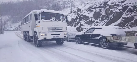 В Шуше выпало 10 см снега