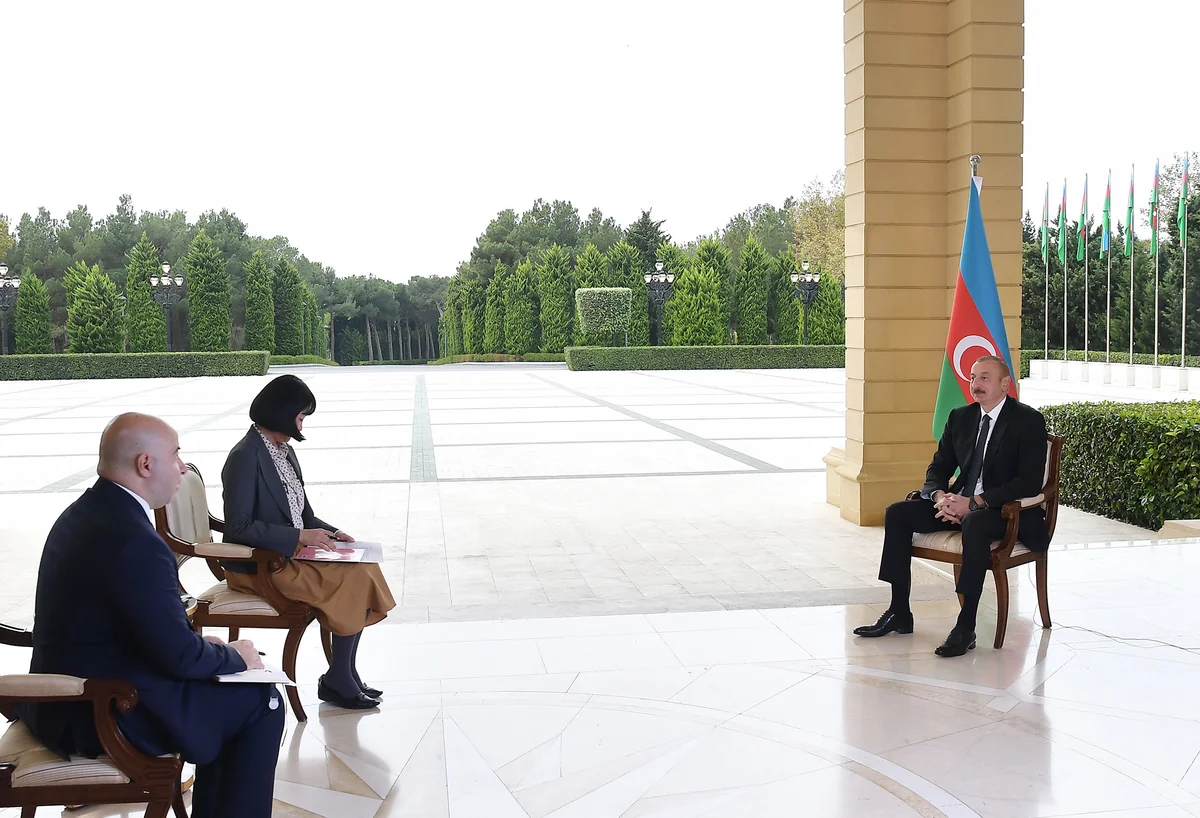 President Ilham Aliyev gives interview to Japan’s Nikkei newspaper