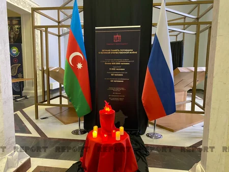 Fighters who died in World War II commemorated in Azerbaijan's VDNkh pavillion