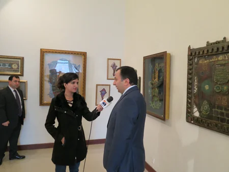 Azərbaycan səfirliyinin dəstəyilə Pakistanın tanınmış rəssamının sərgisi keçirilib