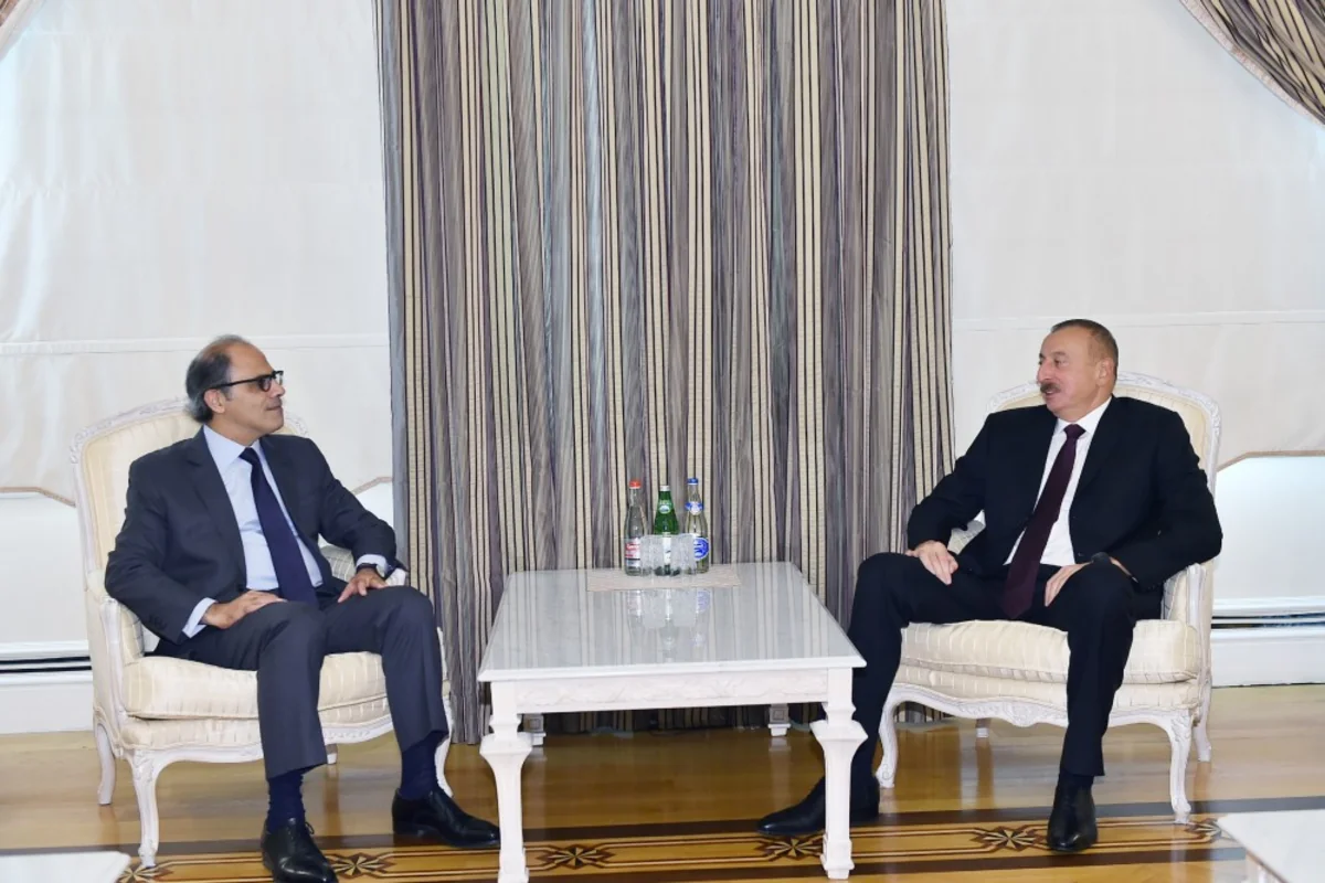 Prezident İlham Əliyev BVF-nin Orta Şərq və Mərkəzi Asiya Departamentinin direktorunu qəbul edib - YENİLƏNİB