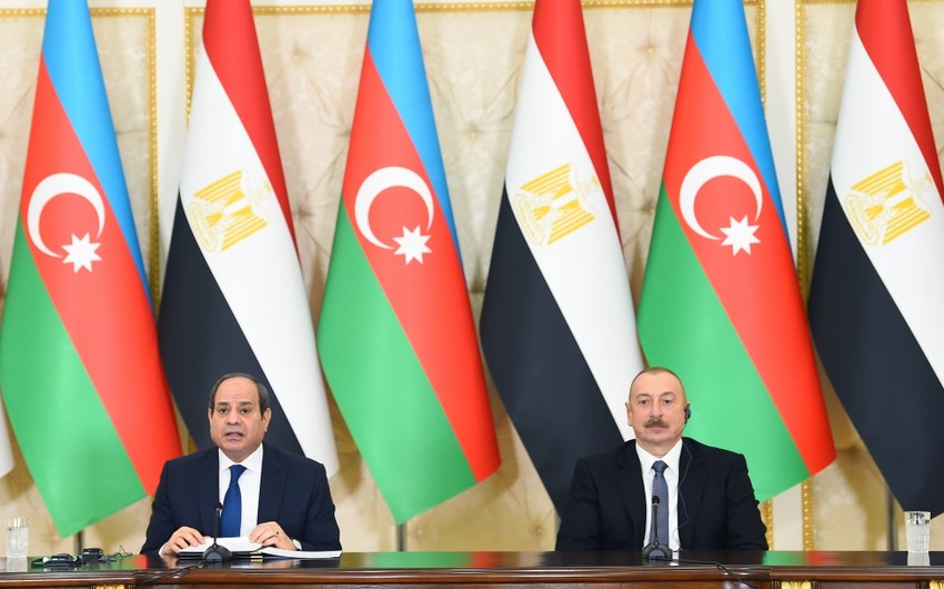 Dövlət başçıları razılığa gəlib, Azərbaycan və Misir investorları üçün asanlaşdırıcı tədbirlər görüləcək